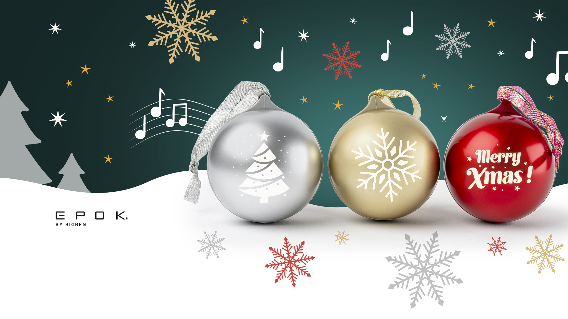 Un Natale high-tech con la pallina di Natale EPOK