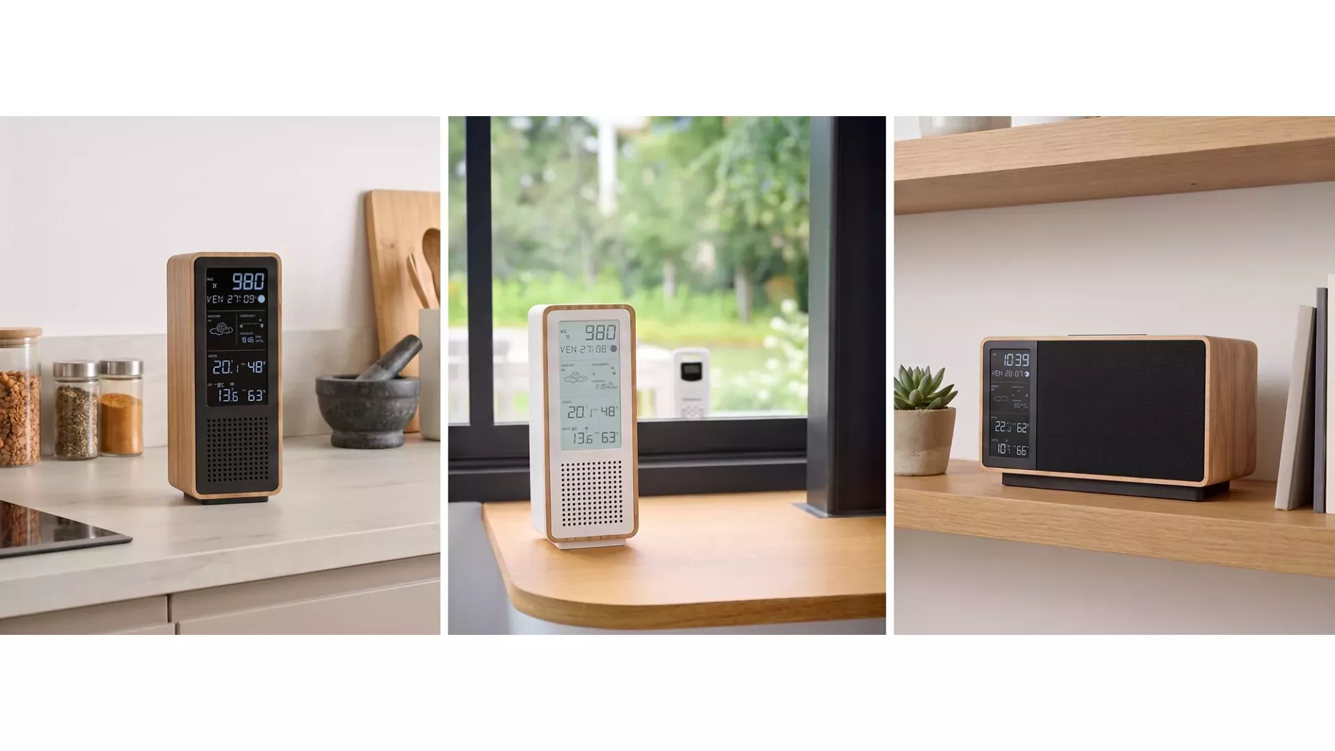 Station météo et enceinte Bluetooth
