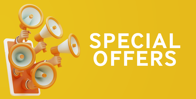 SPECIAL OFFERS SPECIAL OFFERS