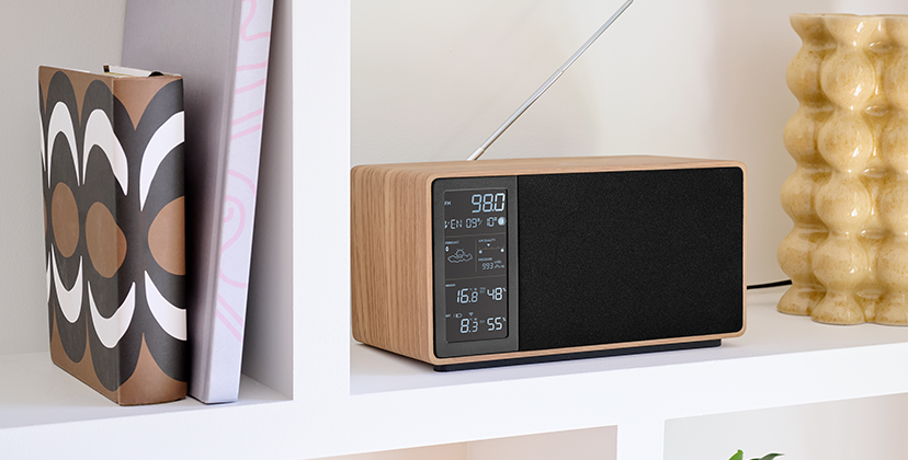 Altoparlanti con stazione meteorologica Altoparlanti con stazione meteorologica