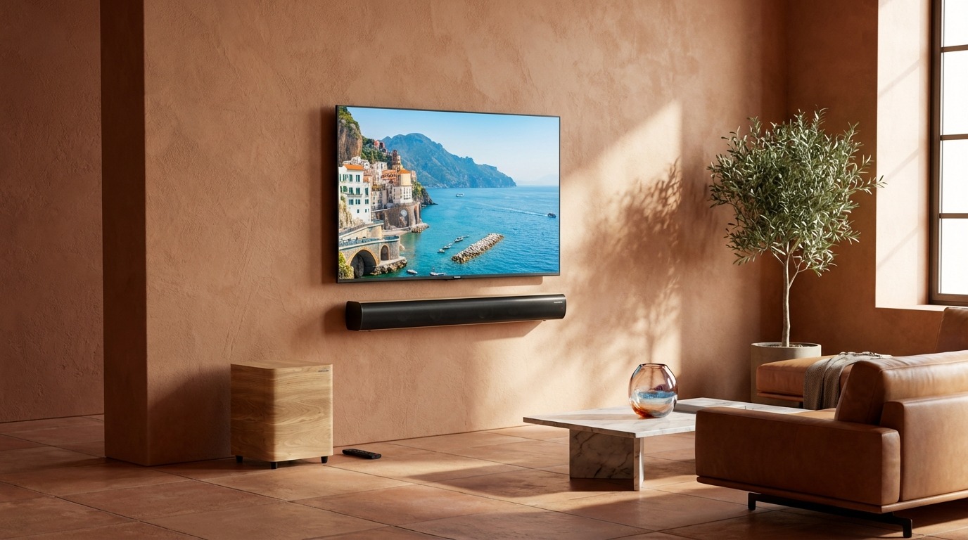 Soundbar met draadloze subwoofer SB400BTWSBK THOMSON