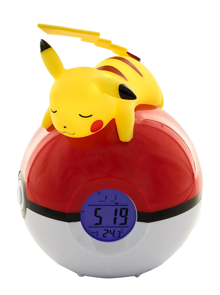 Sveglia con luce Pikachu con Pokeball - 811354