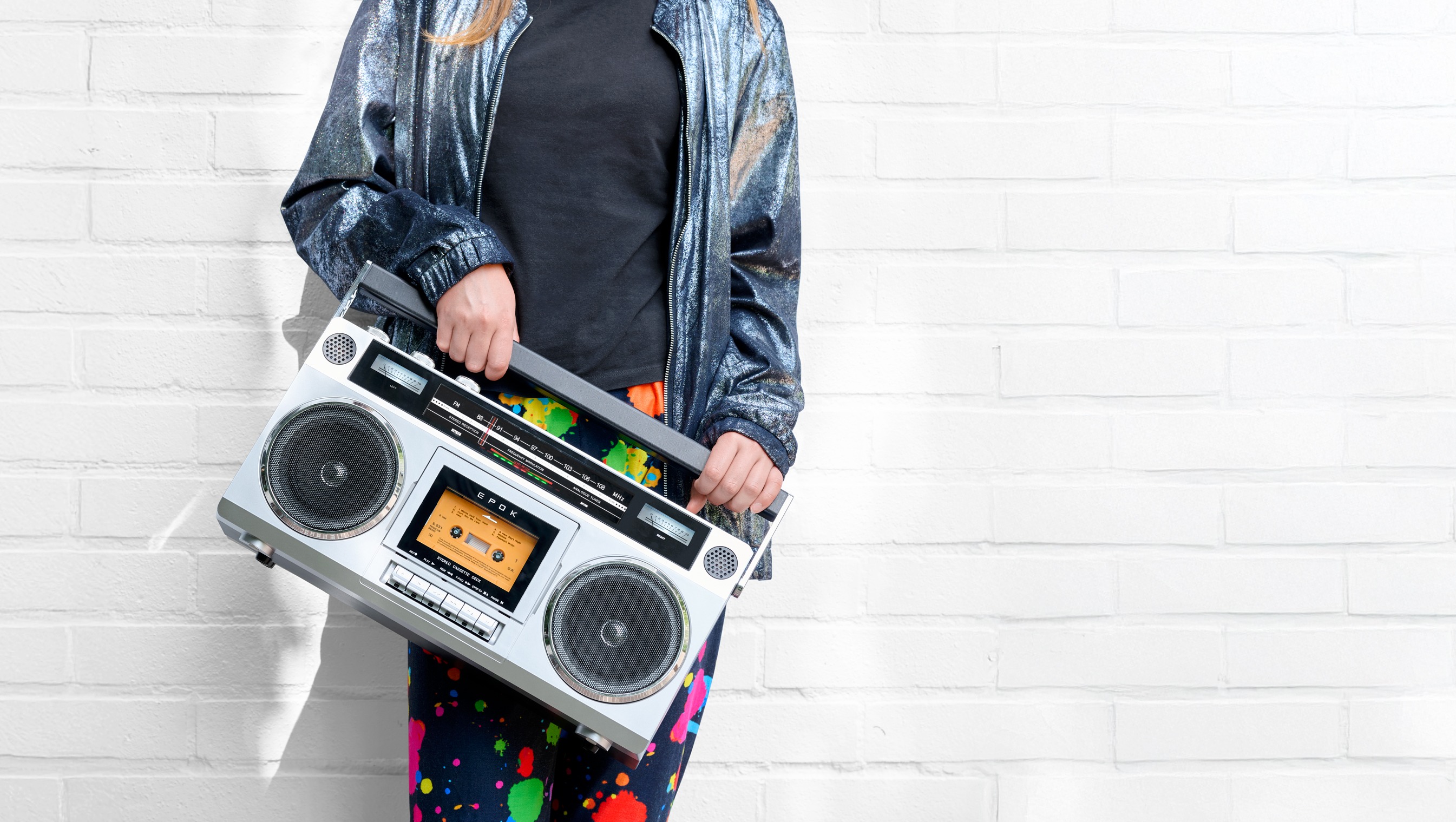 Ghetto blaster radio K7 vintage 80 - Photo, audio & vidéo