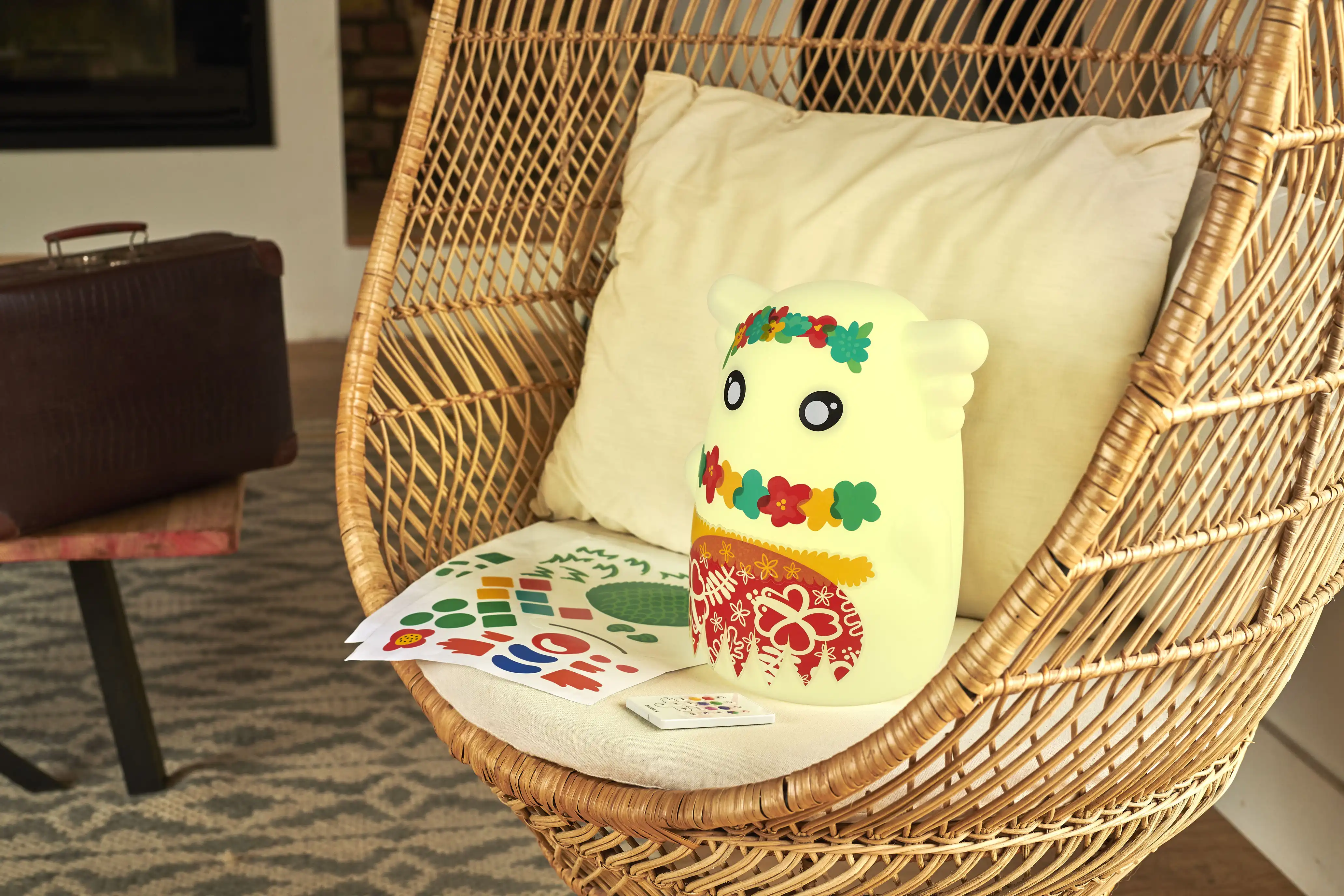 AKSEL, Wireless speaker & luce notturna da personalizzare - BTLSAKSO