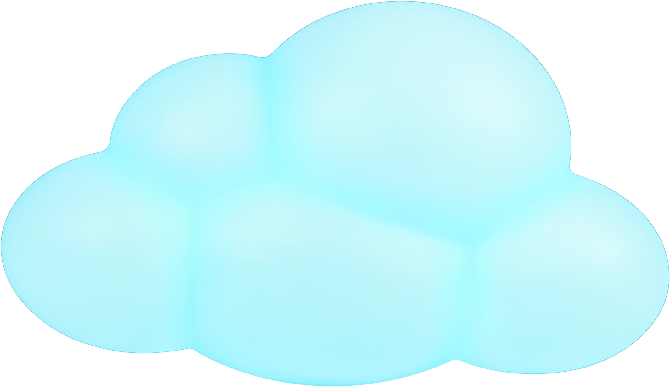 SweetDreams, Speaker luminoso da parete - Nuvola - BTLSWCLOUD Lumin'US