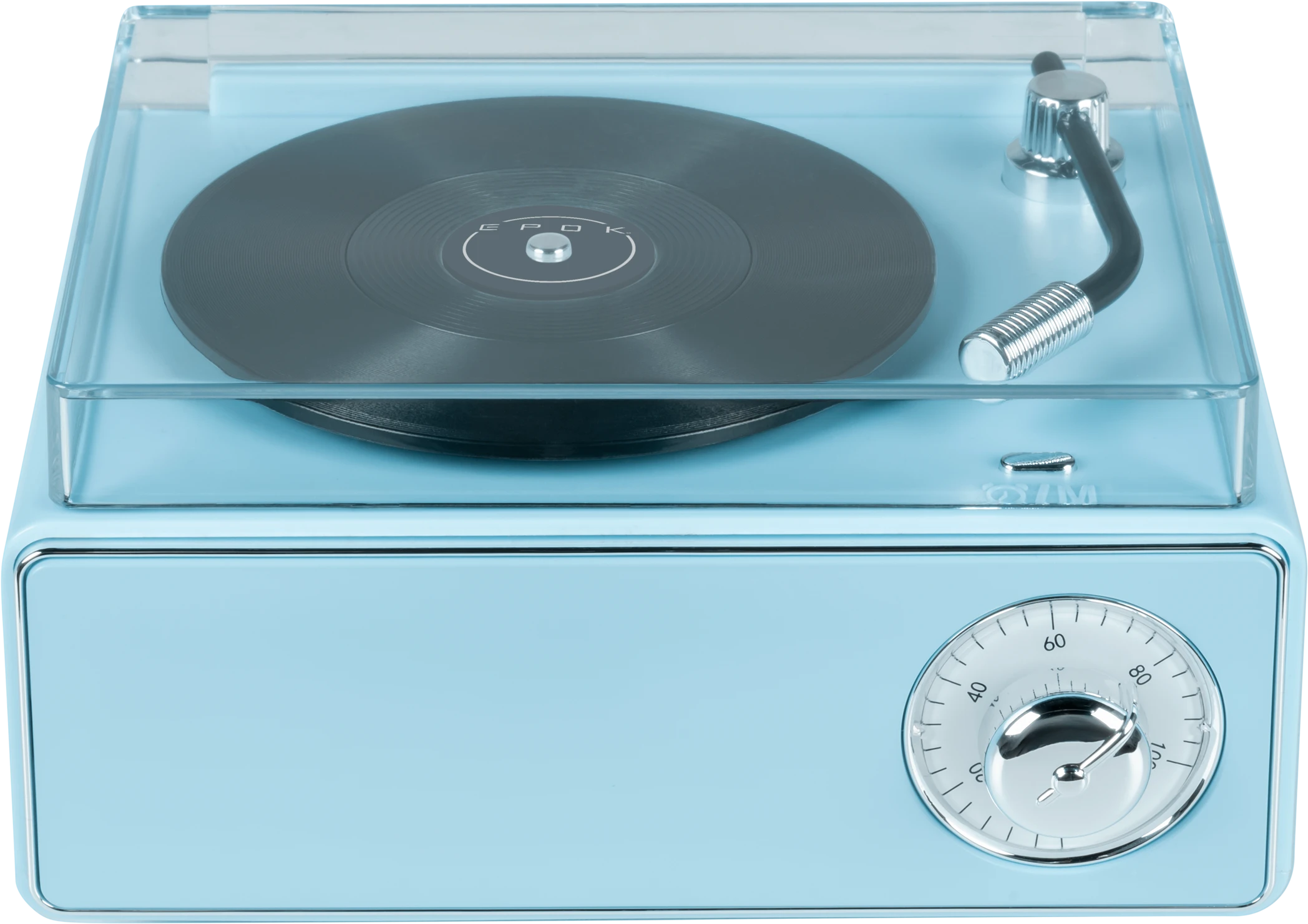 Enceinte Bluetooth rétro sans fil et Réveil EPOK - BTTDMINIBL