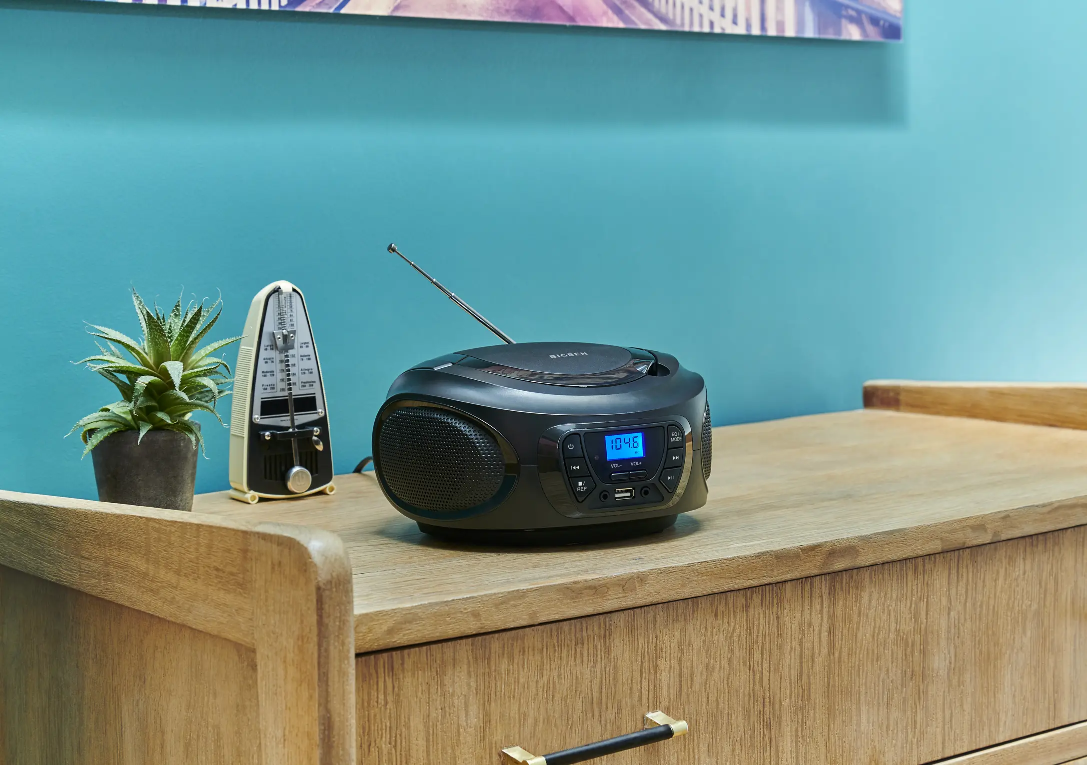 Lecteur CD portable Bluetooth - CD62NUSBBT