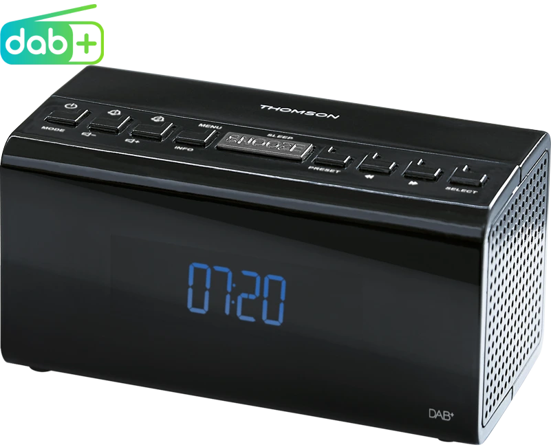 Radio-réveil DAB+ ultra compact - CR50DAB THOMSON