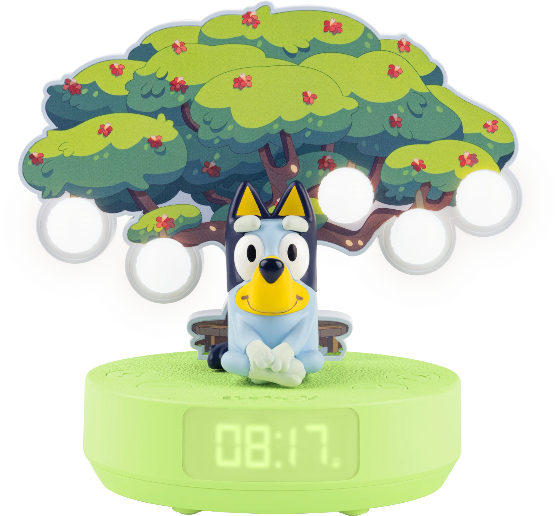 LUMITREE, Luce notte senza fili con sveglia BLUEY