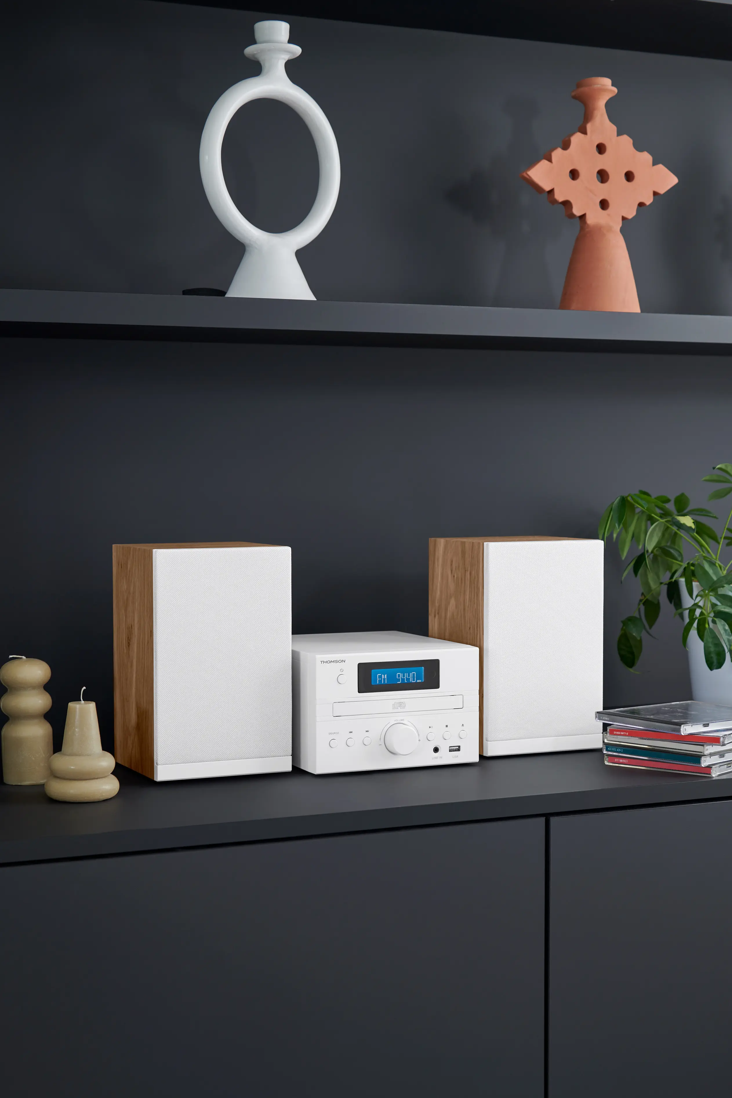 Sistema Micro Hi-Fi Bluetooth/CD/USB MIC121BT THOMSON