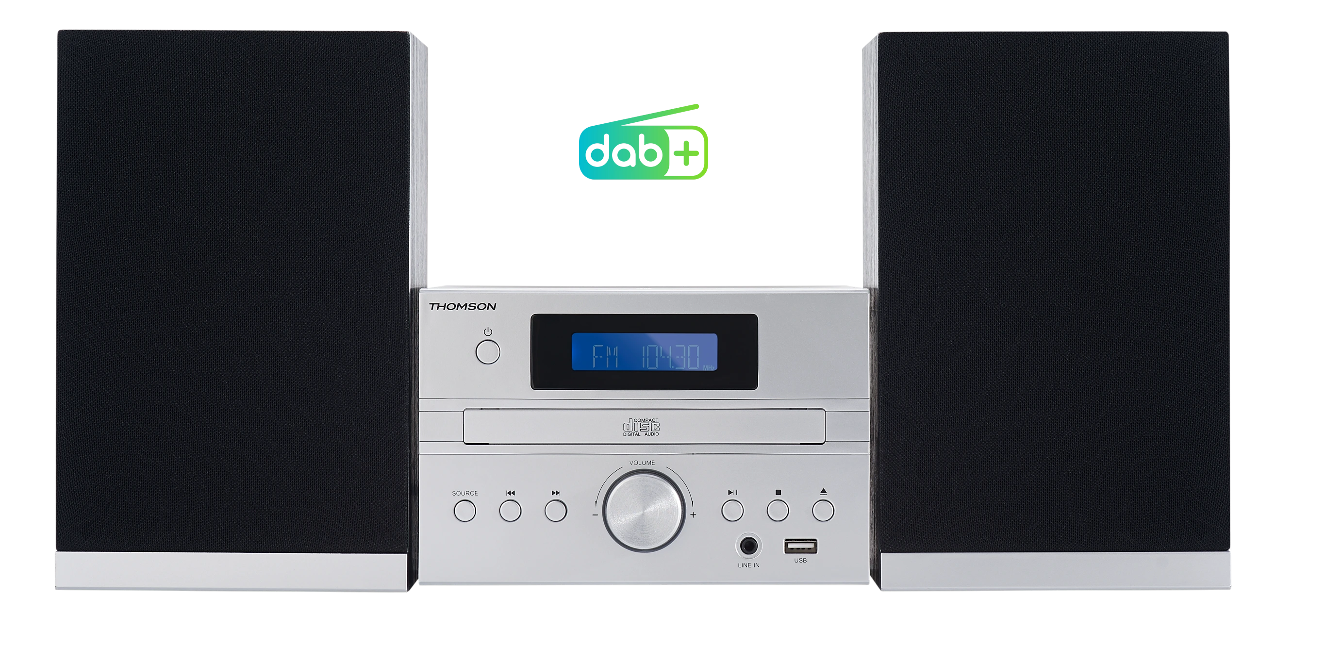 Microchaîne Bluetooth/CD/USB/DAB+ - MIC122DABBT THOMSON