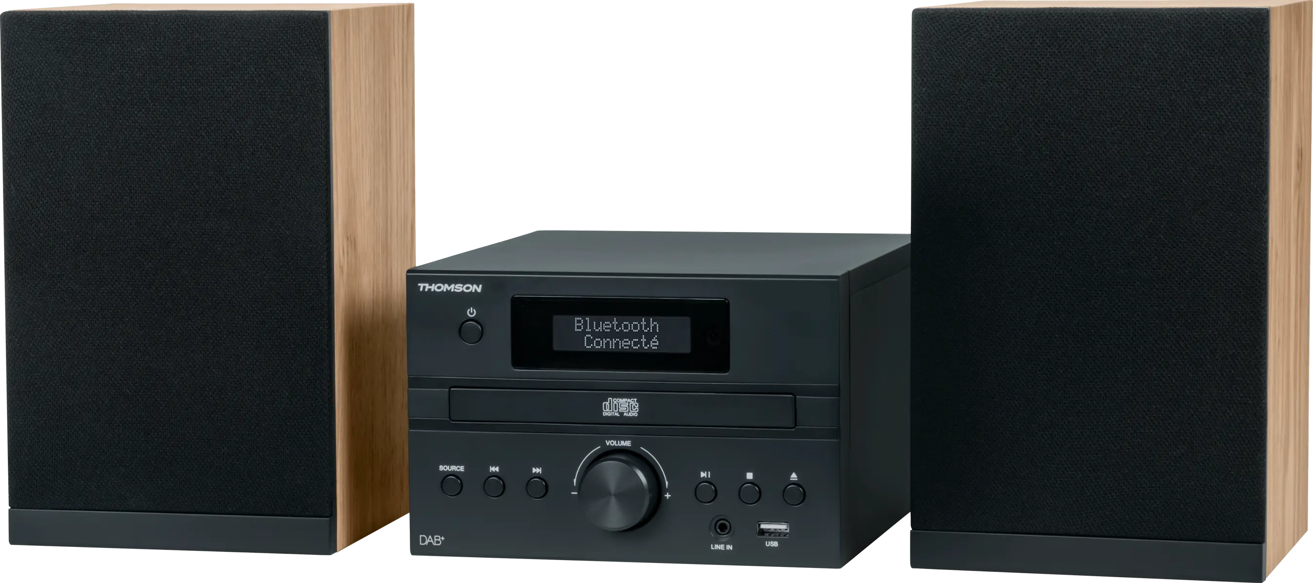 Sistema Micro Hi-Fi Bluetooth/CD/USB/DAB+ - MIC123DABBT THOMSON