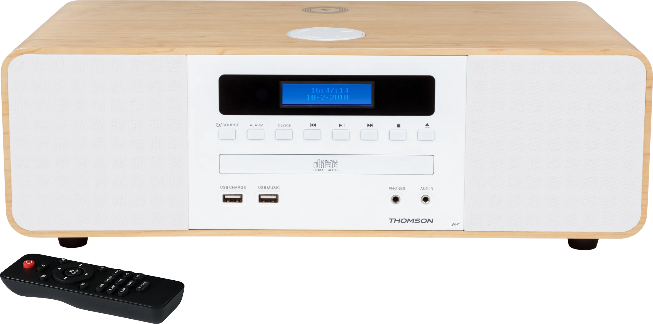 Sistema Micro Hi-Fi Bluetooth/CD/USB/DAB+ MIC201IDABBT THOMSON