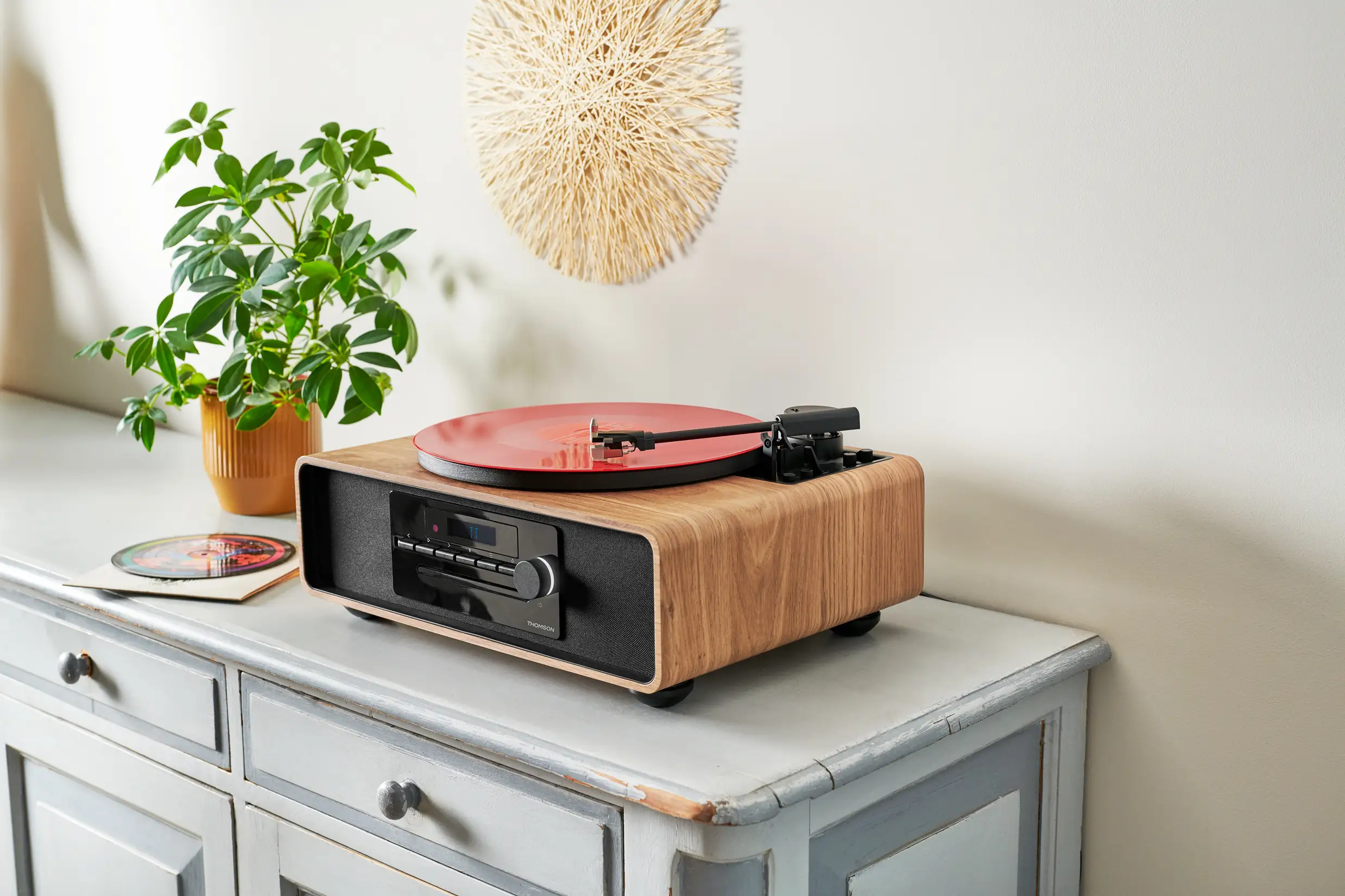 Microchaîne Bluetooth/CD/USB avec platine vinyle MIC300TT THOMSON