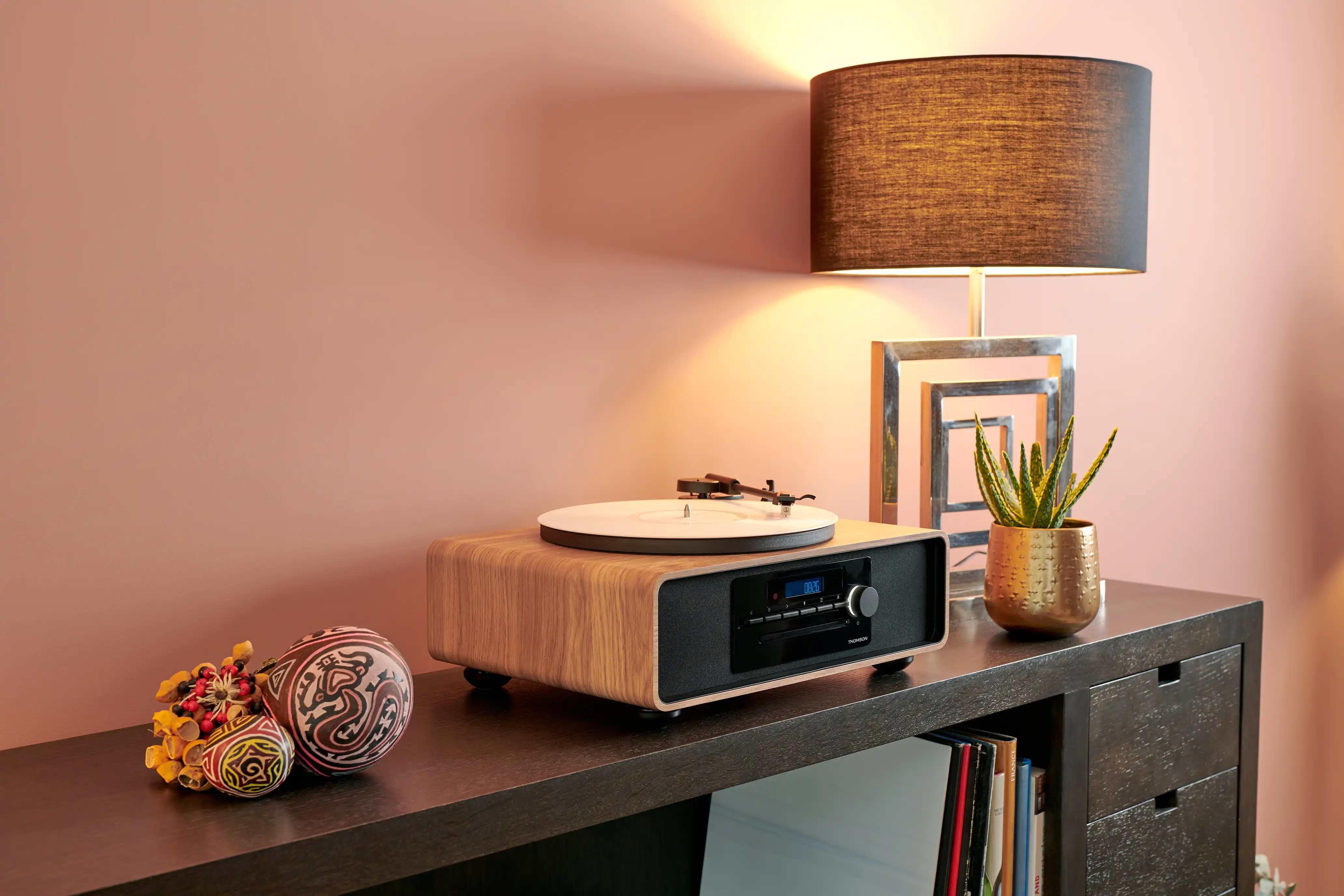 Sistema Stereo Hi-Fi con giradischi - MIC300TT THOMSON