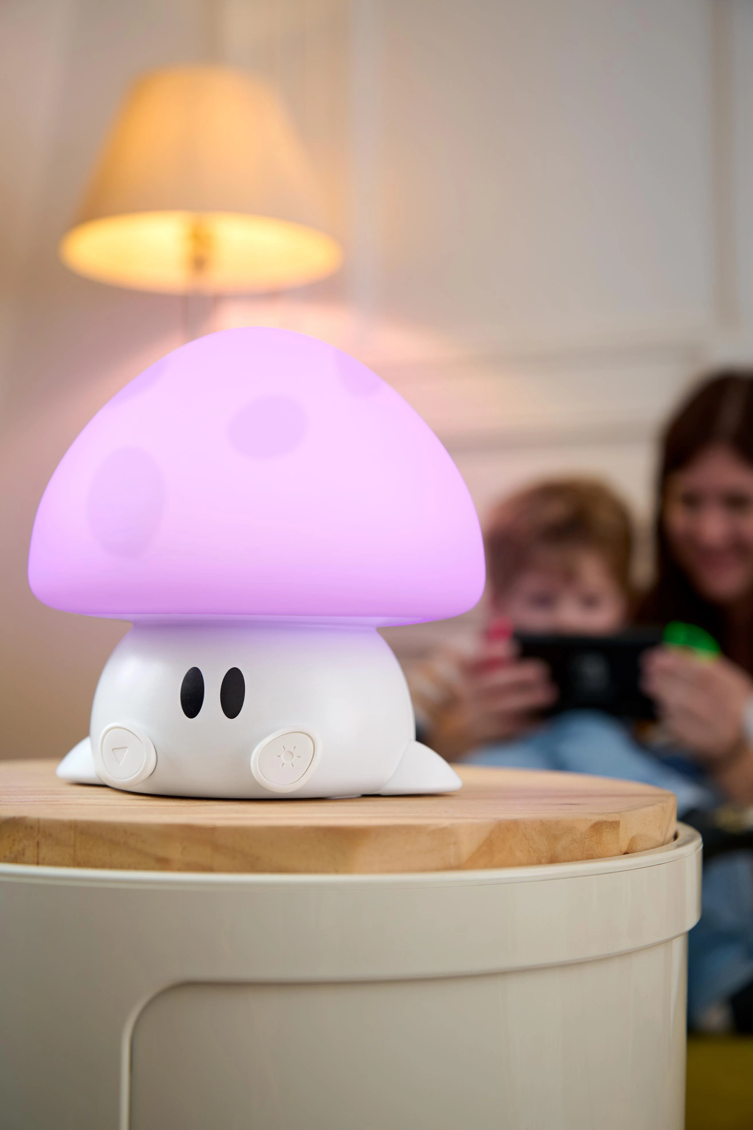 Speaker senza fili con luce notte MUSHROOM
