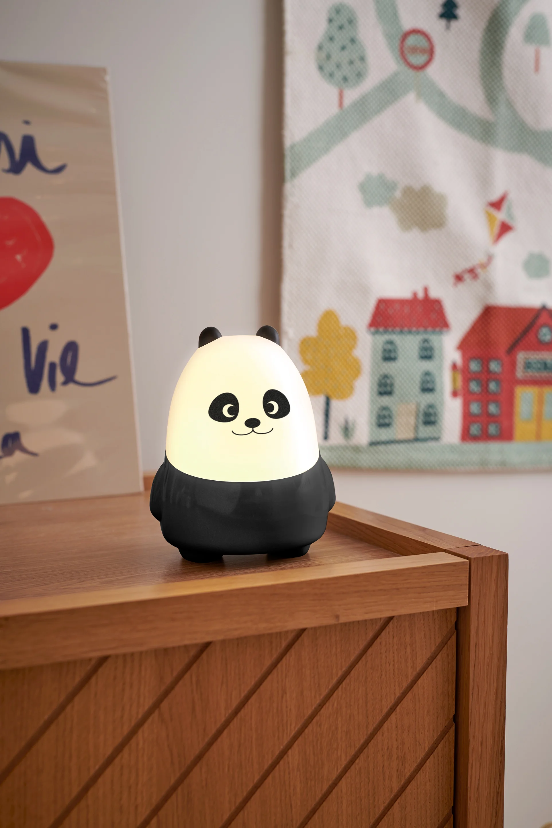 Lucky, luce notturna senza fili - NLKIDSPANDA LUMIN'US