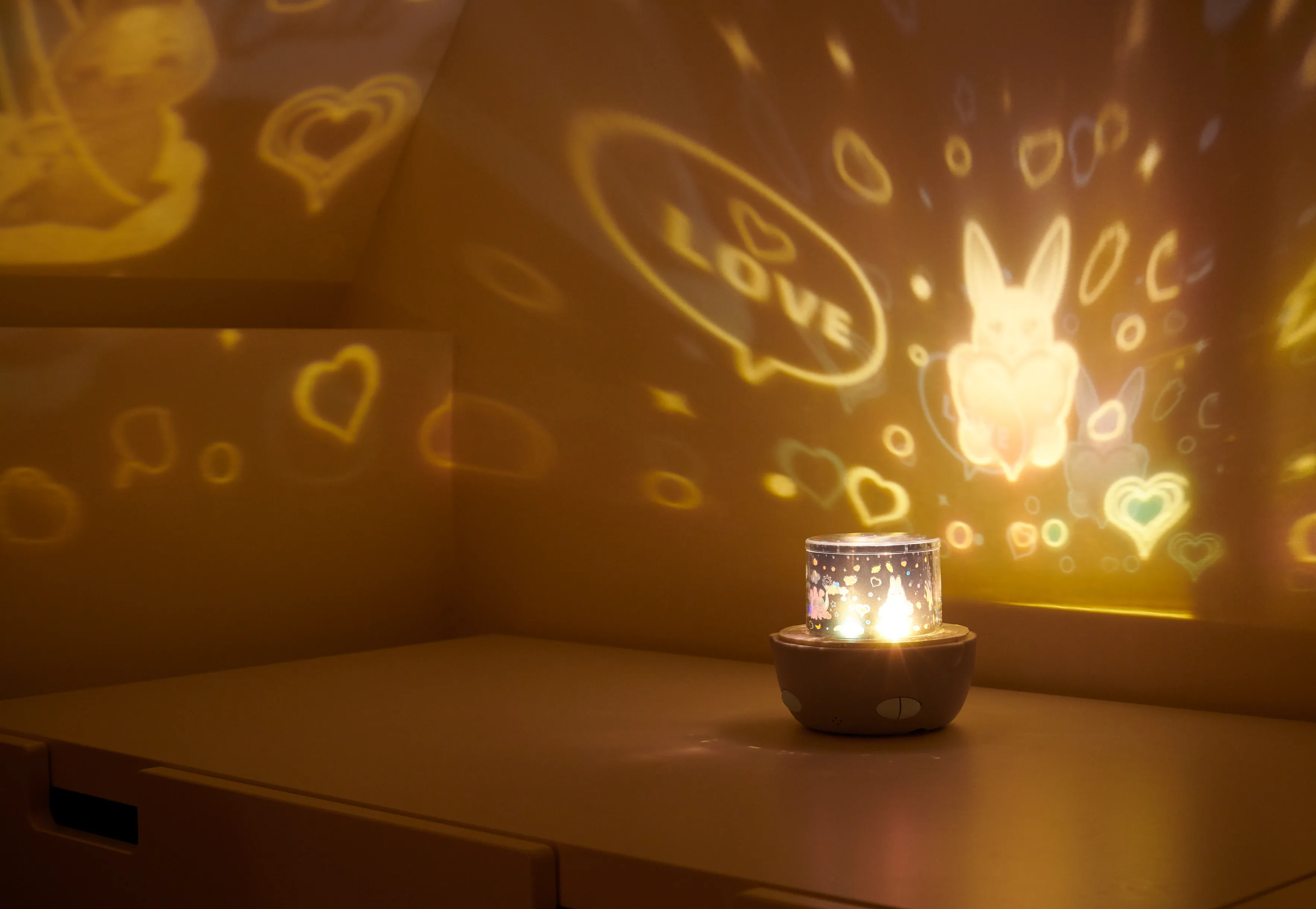 MAX, Veilleuse musicale sans fil avec projection thématique - NLPKIDSDOG