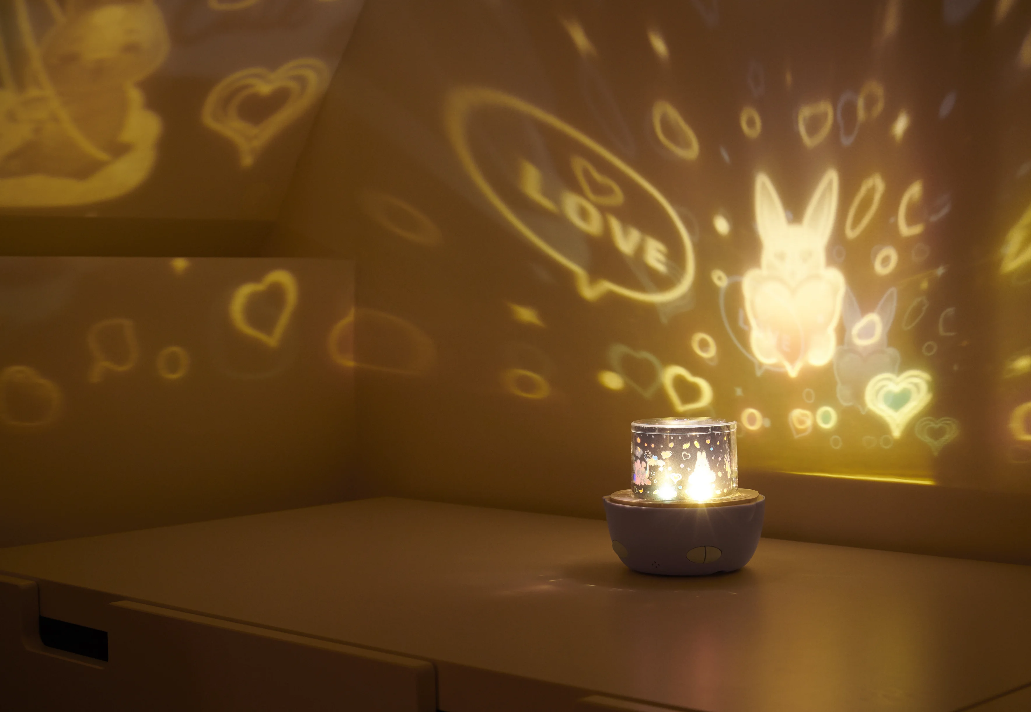 COCO, Veilleuse musicale sans fil avec projection thématique - NLPKIDSKOALA