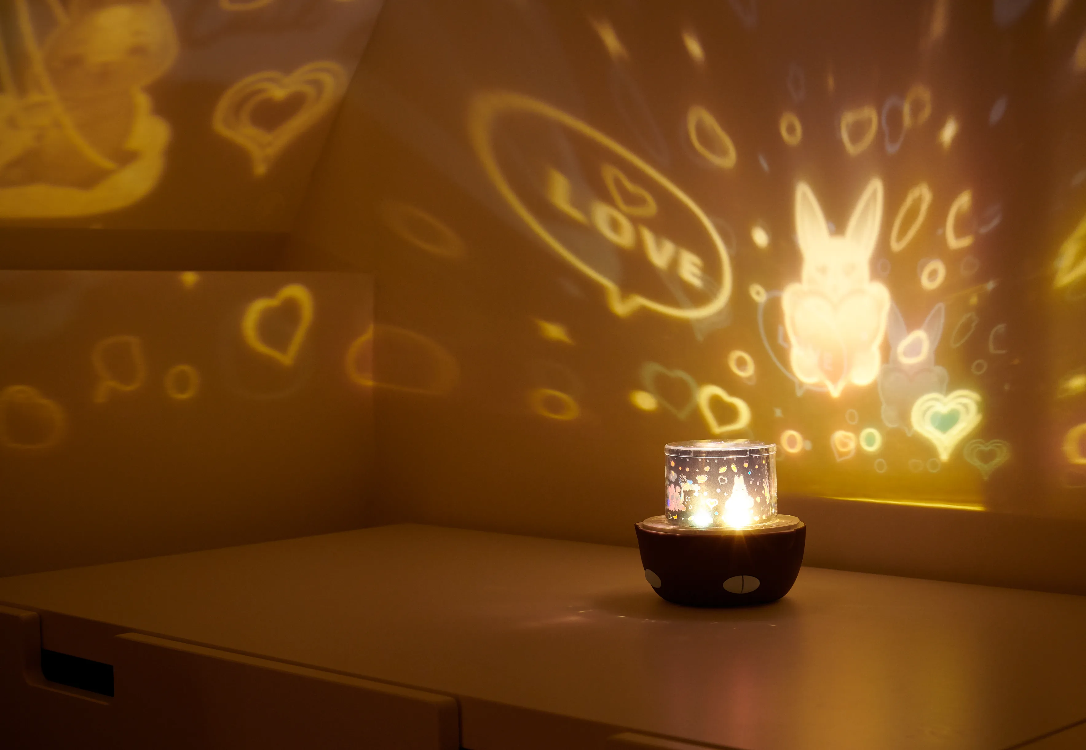 BAO, Veilleuse musicale sans fil avec projection thématique - NLPKIDSPANDA