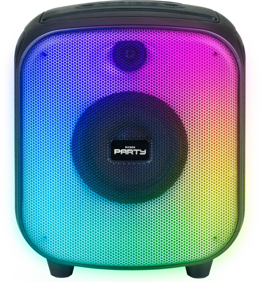 CUBE, il potente altoparlante luminoso senza fili - PARTYBTHPCUBE