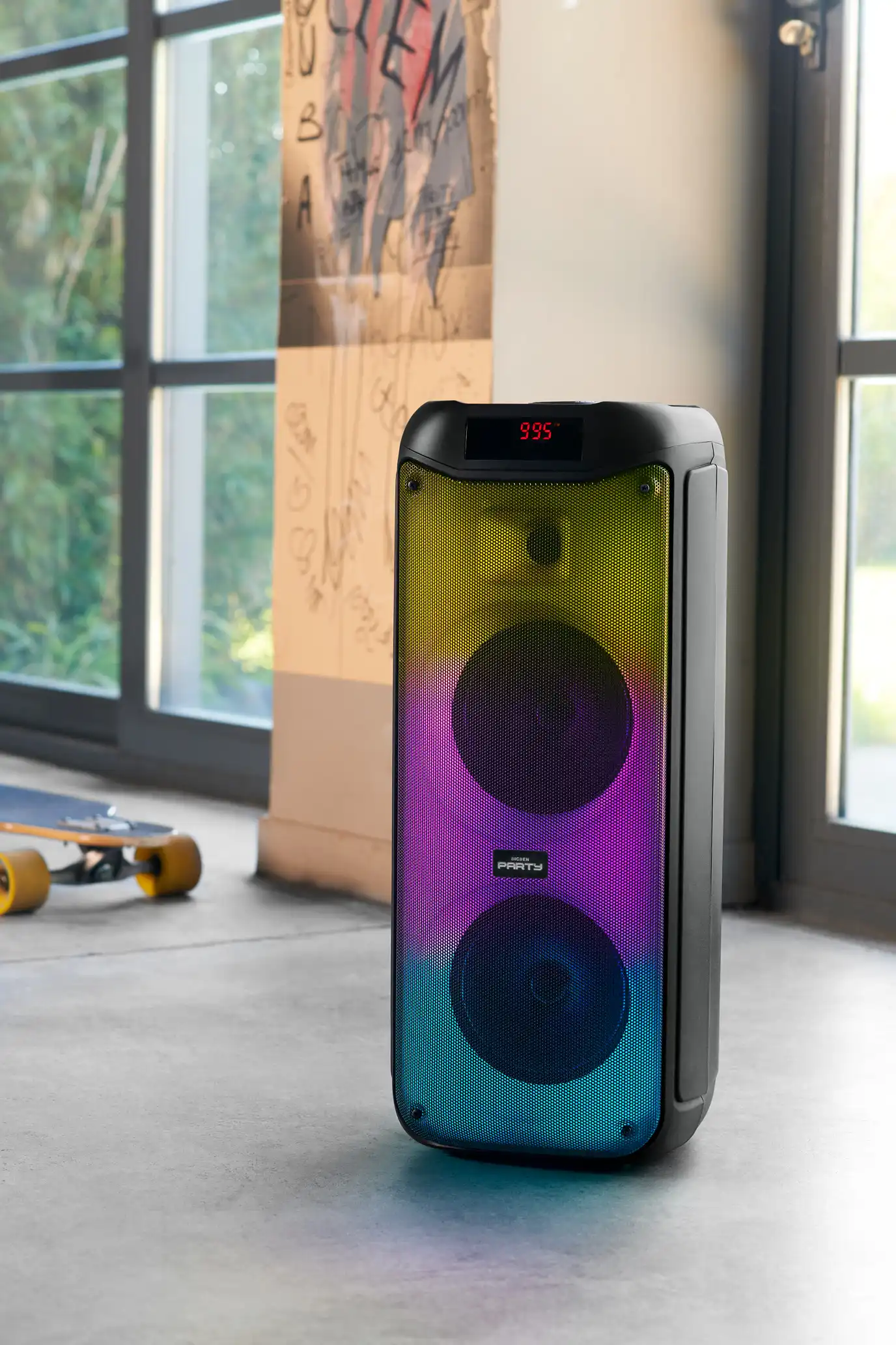 Wireless Bluetooth luminous speaker - PARTYBTHPL