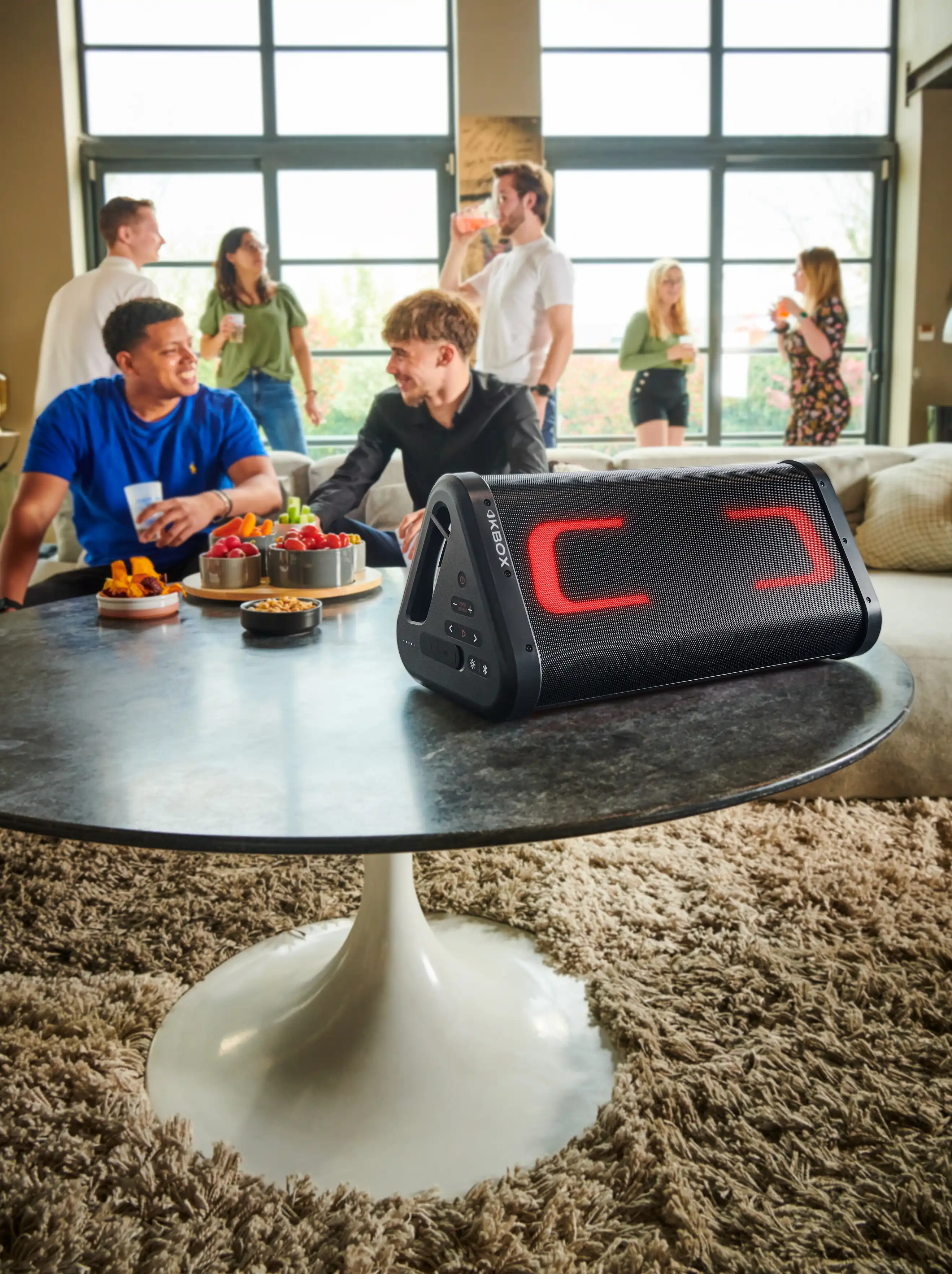 KBOX, speaker Karaoke Bluetooth con effeti luminosi - PARTYBTIPKBOX