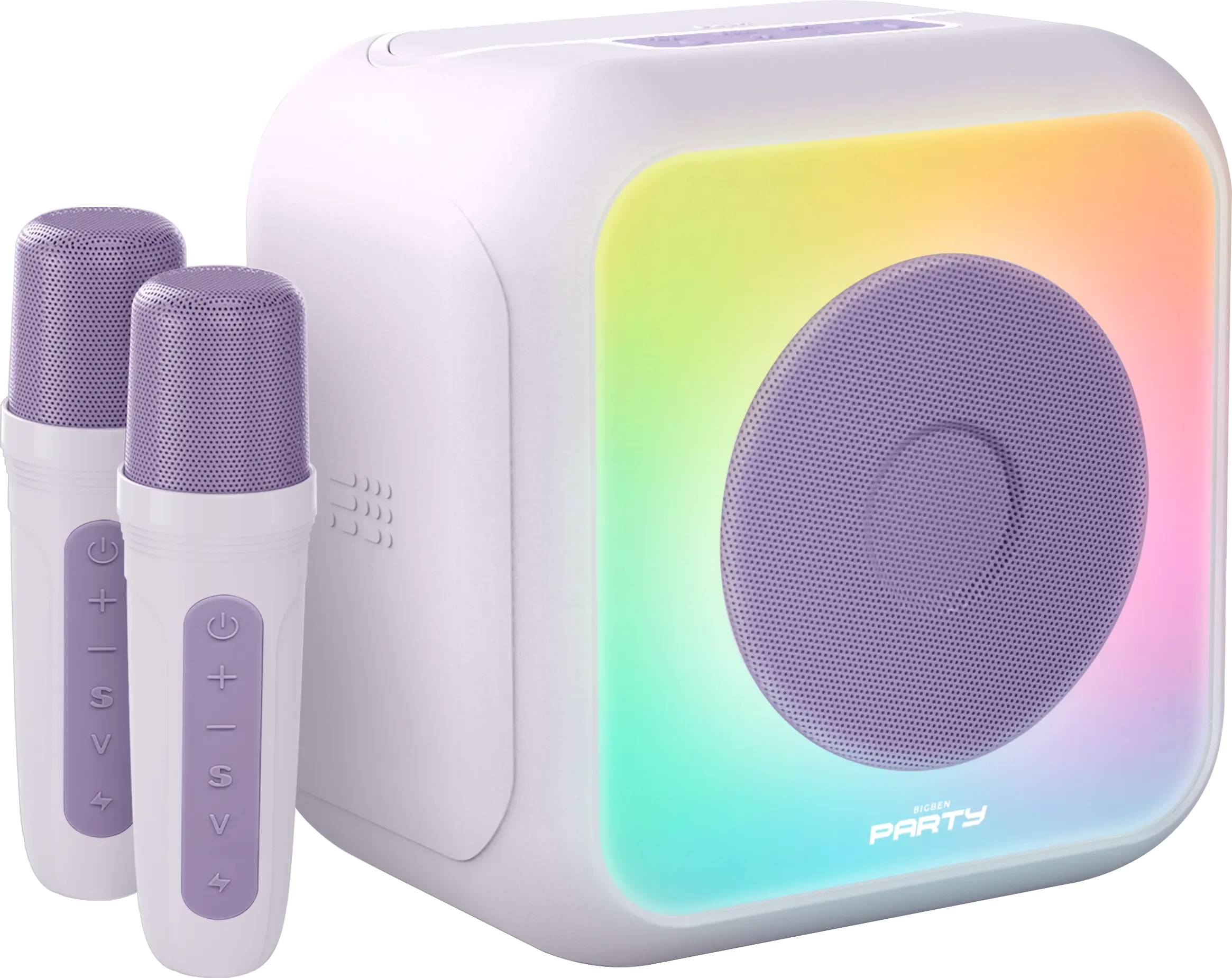 Enceinte Karaoké avec 2 micros sans fil PARTYBTKML