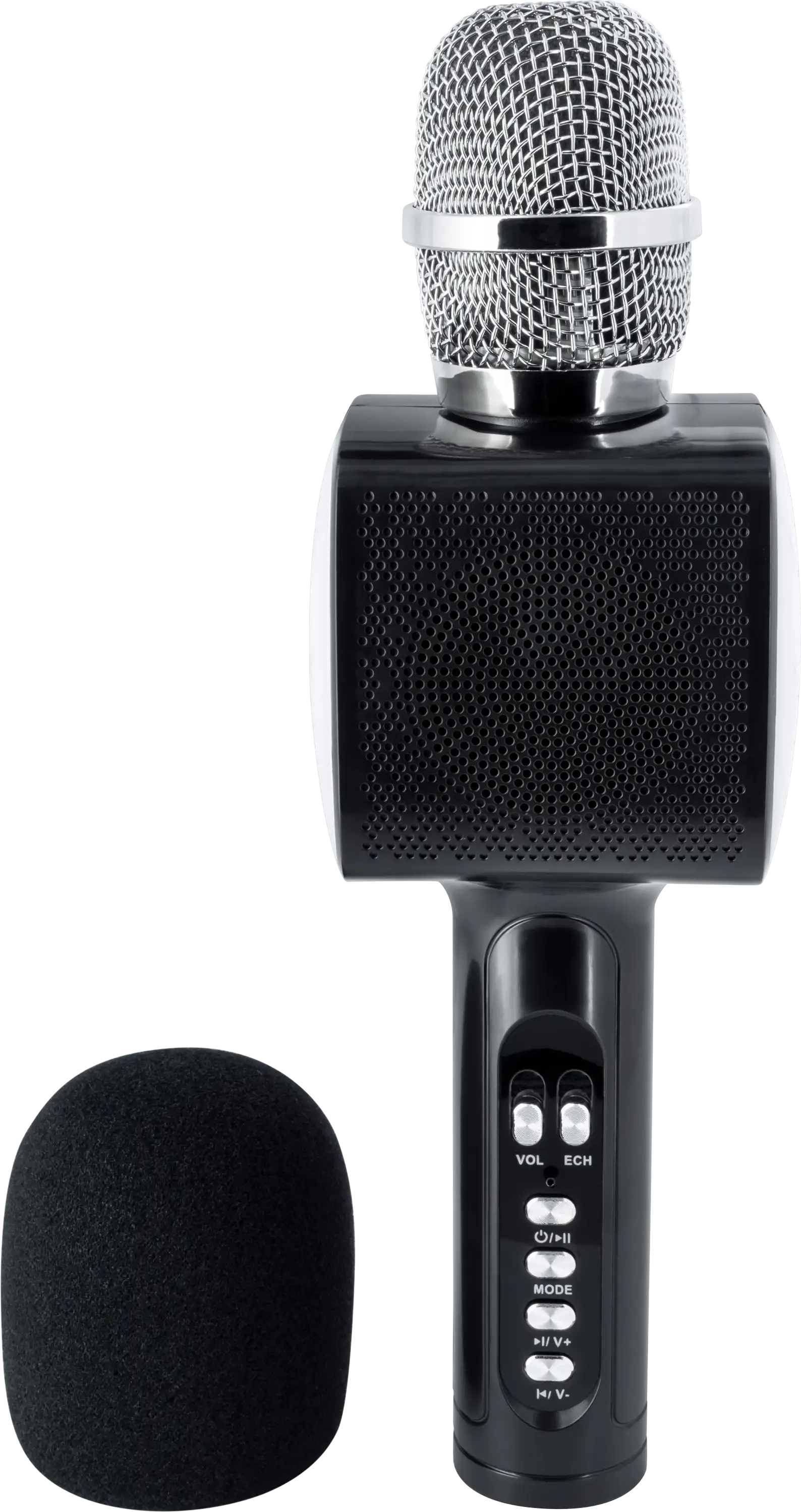 Microfono Karaoke con effetti luminosi - PARTYBTMIC2BK