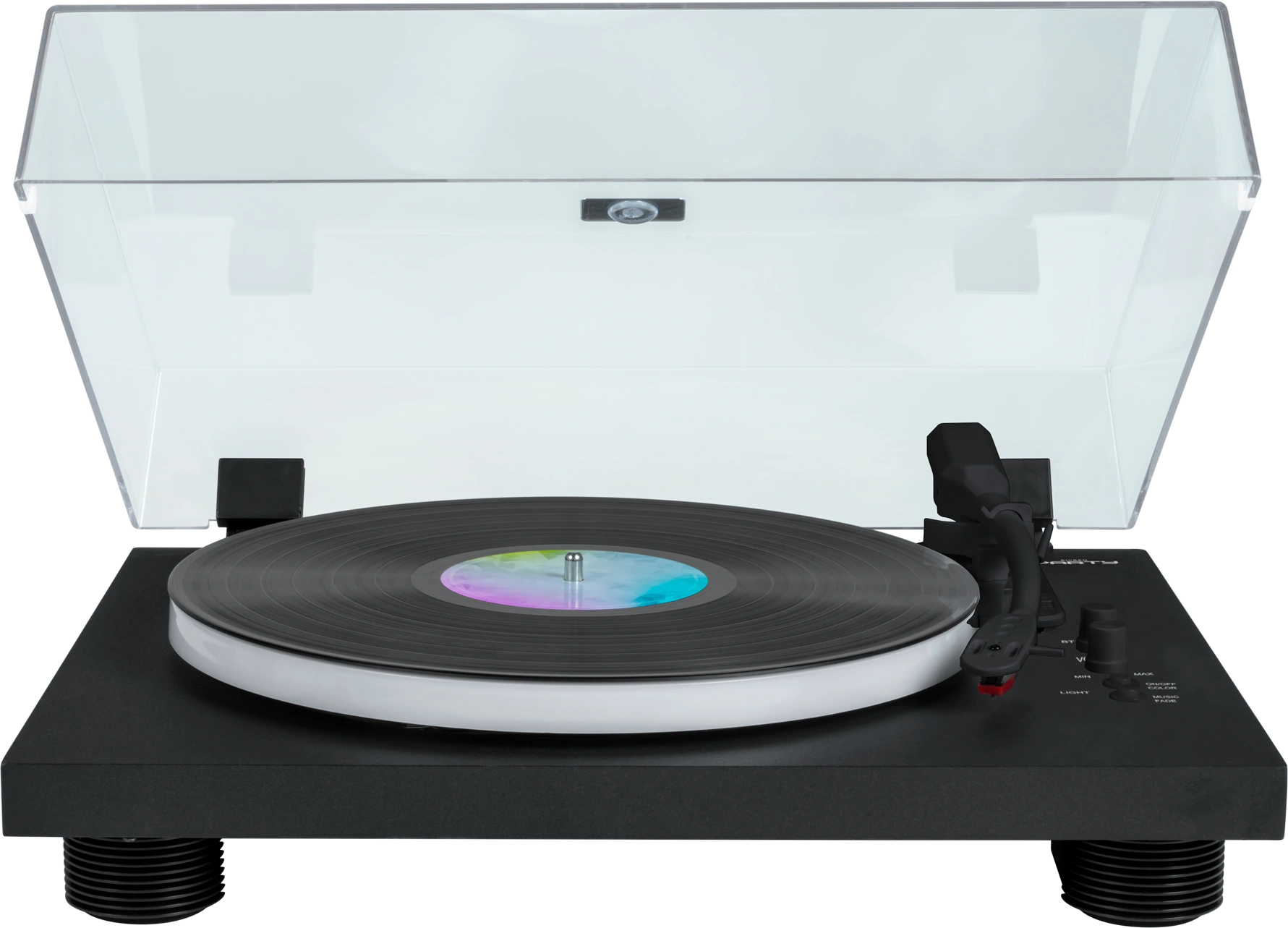 Giradischi wireless con effetti di luce - PARTYBTTDLIGHT