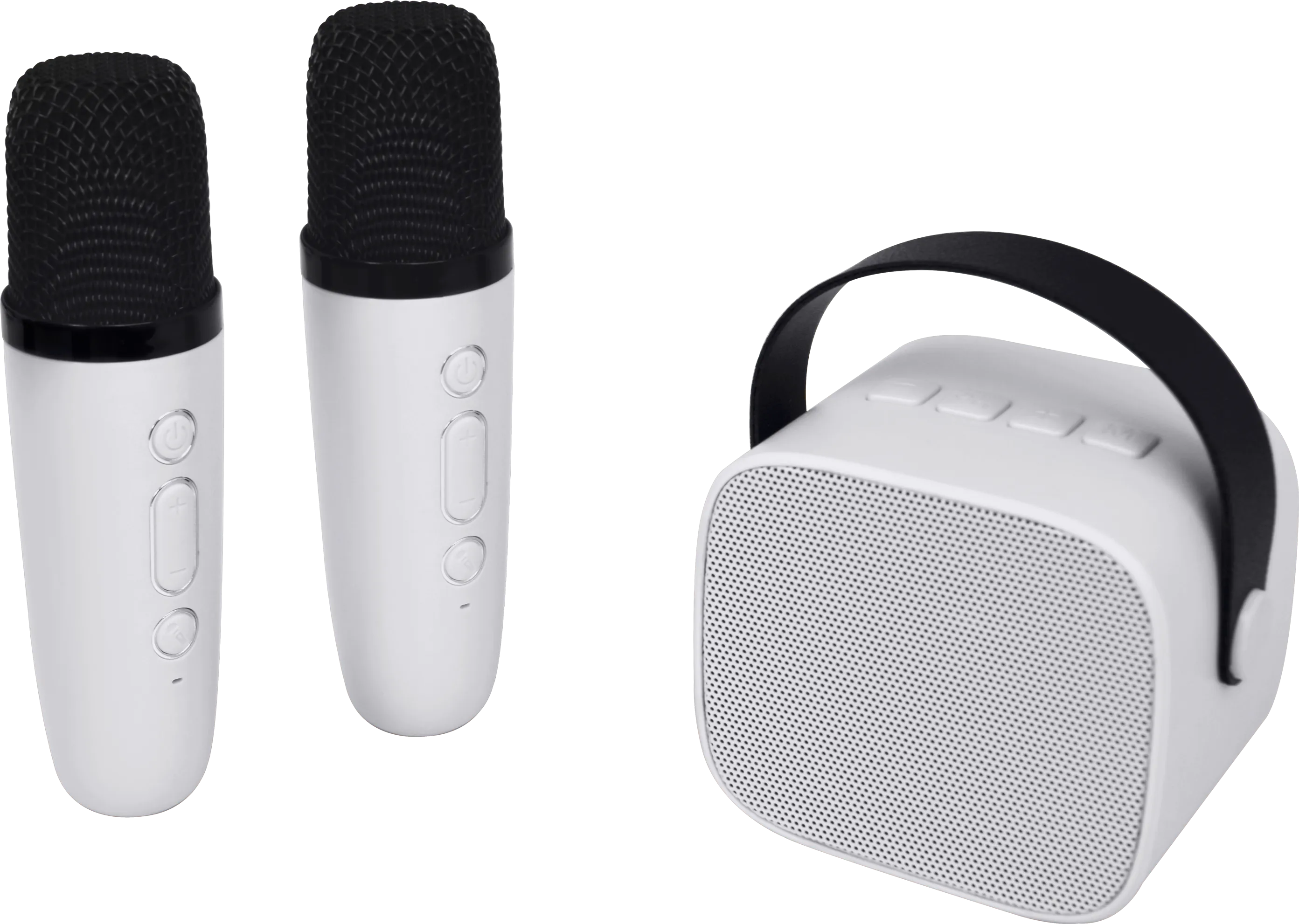 ALTOPARLANTE KARAOKE + 2 MICROFONI WIRELESS - PARTYK2MICWH