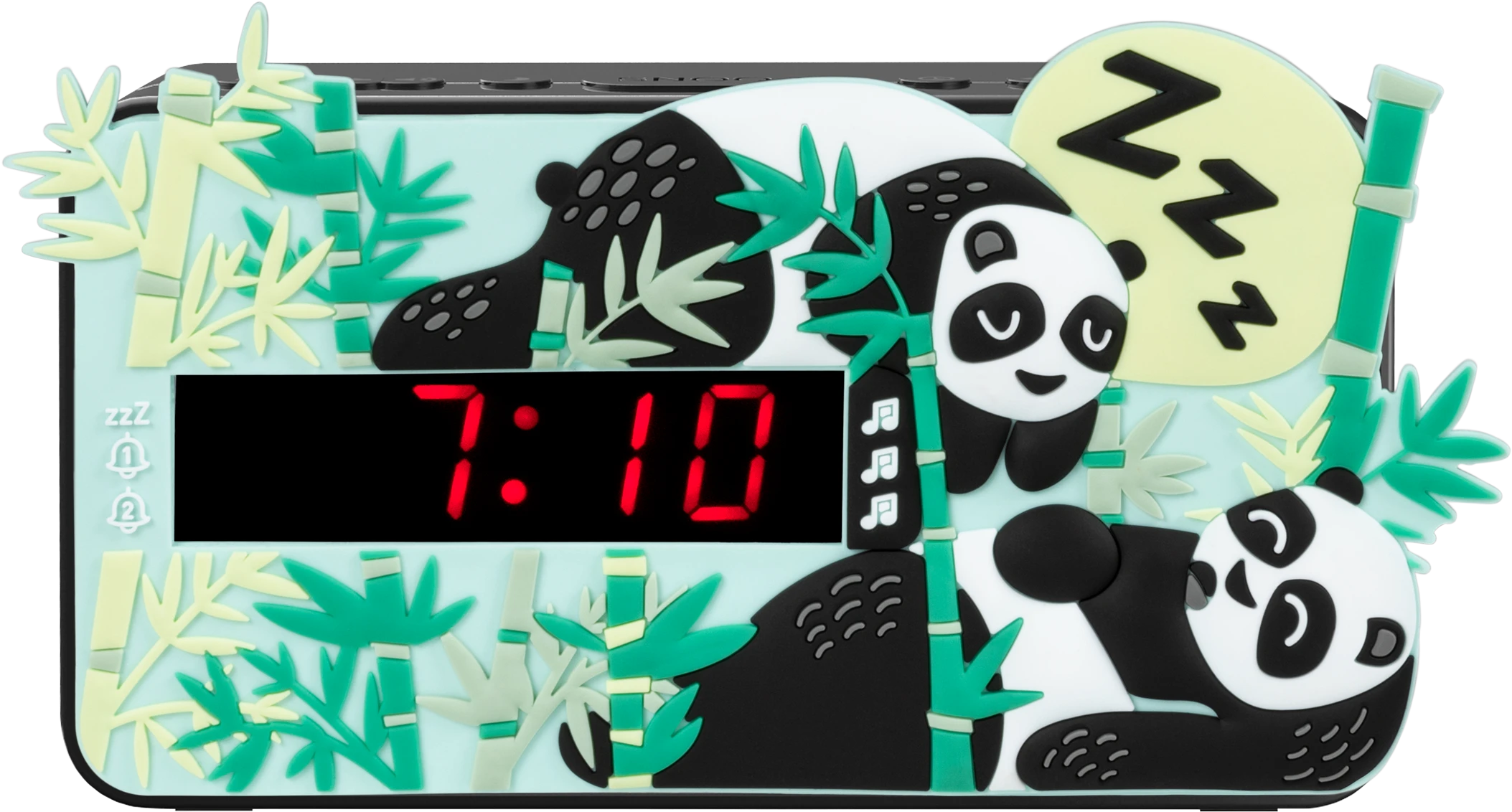 SVEGLIA CON DOPPIO ALLARME - R15PANDA3D KIDS BIGBEN
