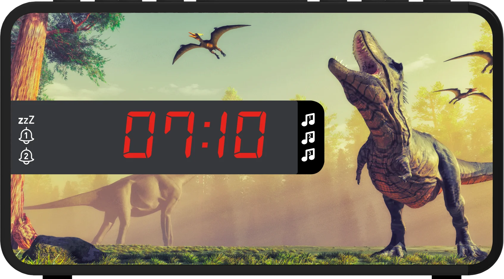 Sveglia con doppio allarme - R16DINO