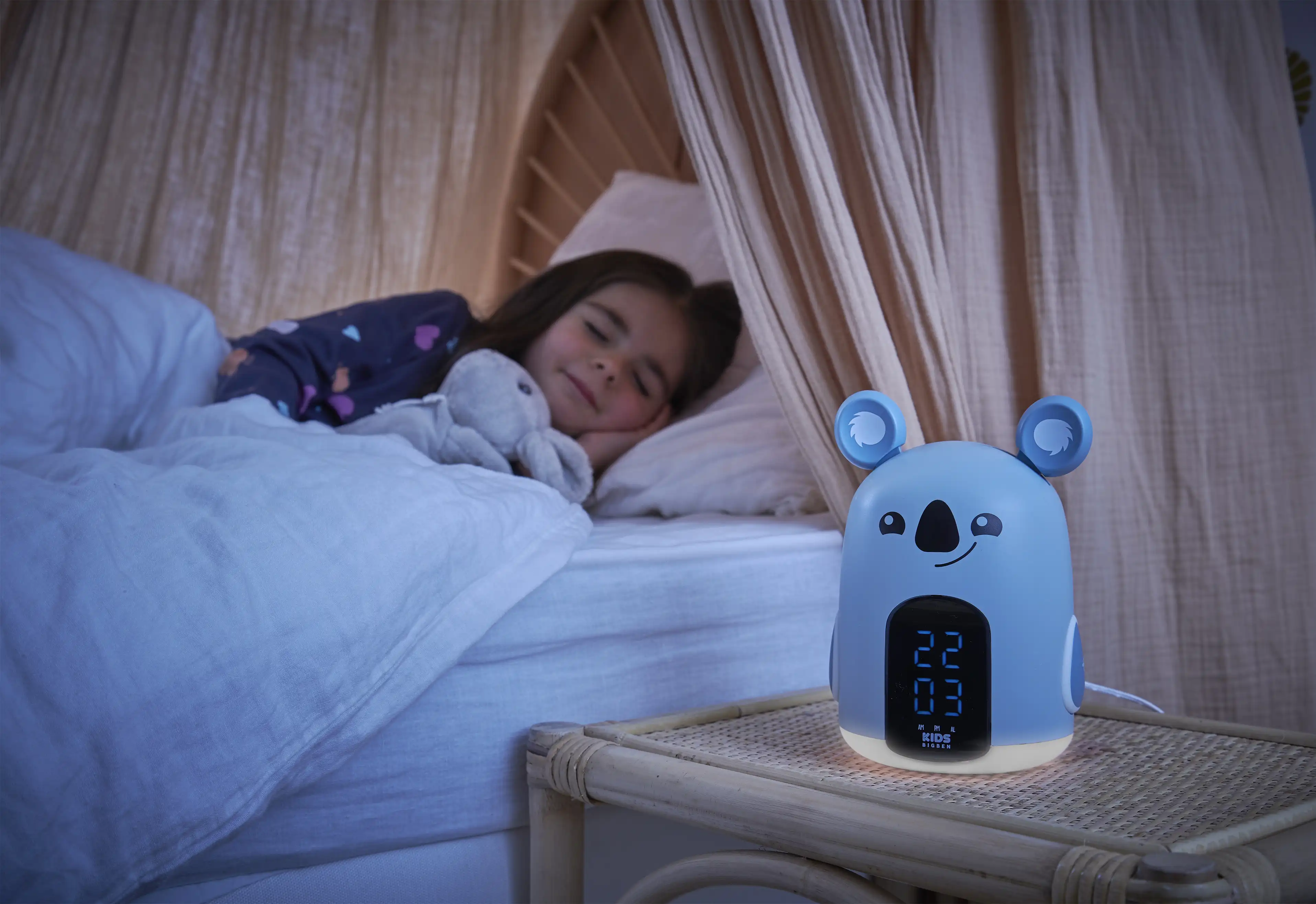 COCO, Sveglia & Luce Notturna - RKIDSKOALA BIGBEN