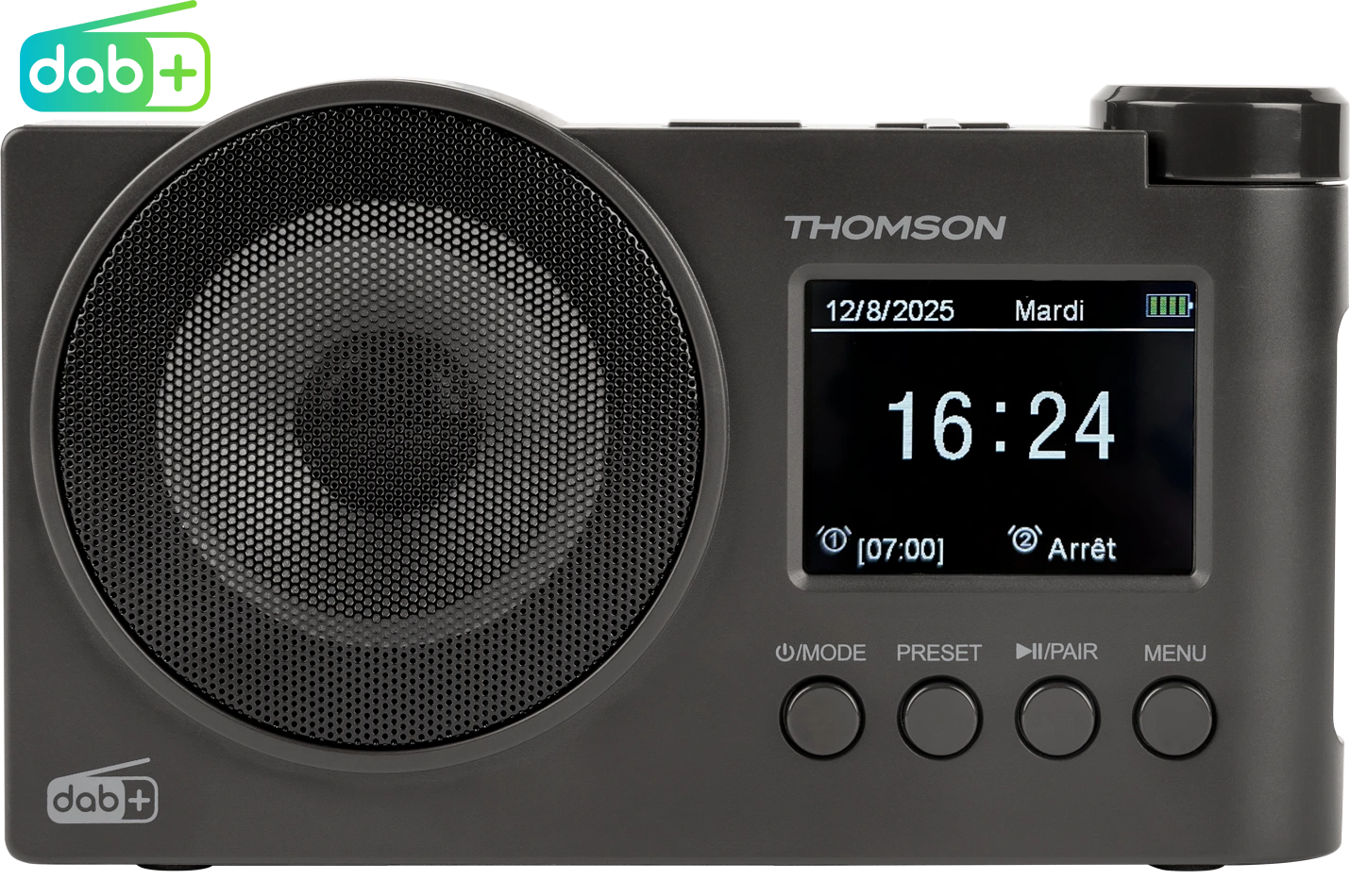 DAB+ Radio mit Bluetooth - RT400DABBTBK THOMSON