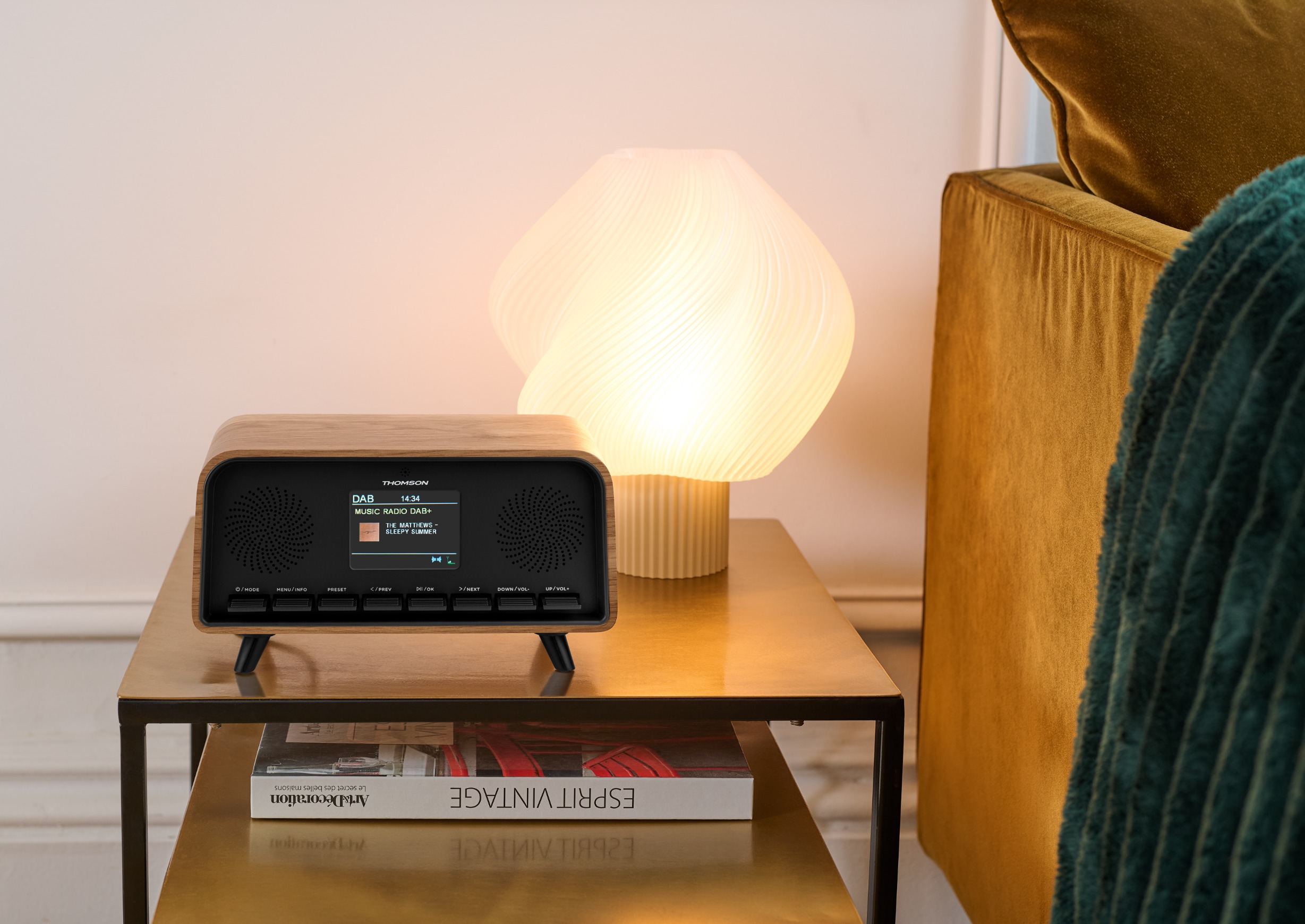 Radiosveglia e altoparlante con Bluetooth RT850DABBT THOMSON