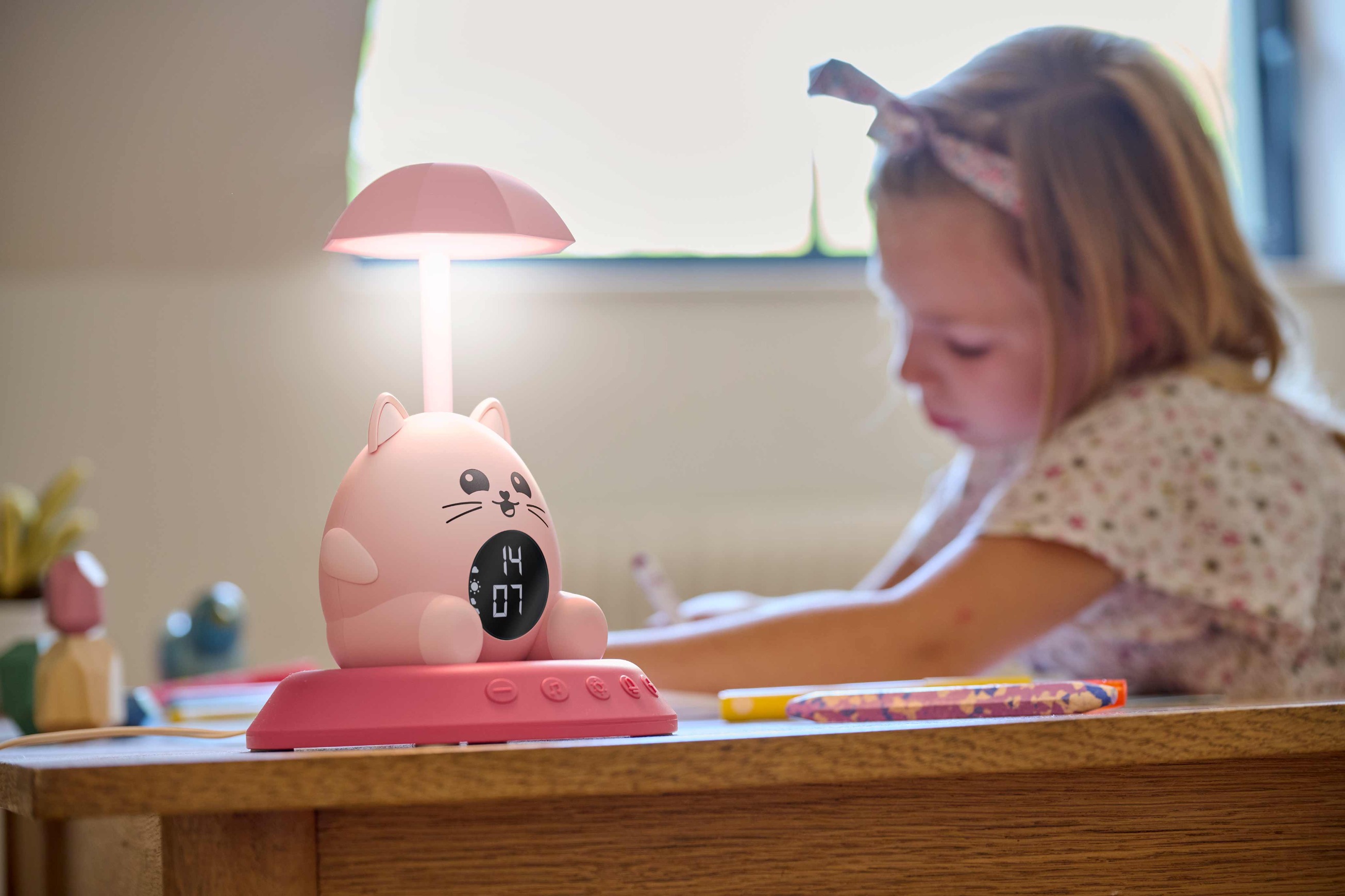 SUN, Sveglia con luce notte - SLKIDSCAT