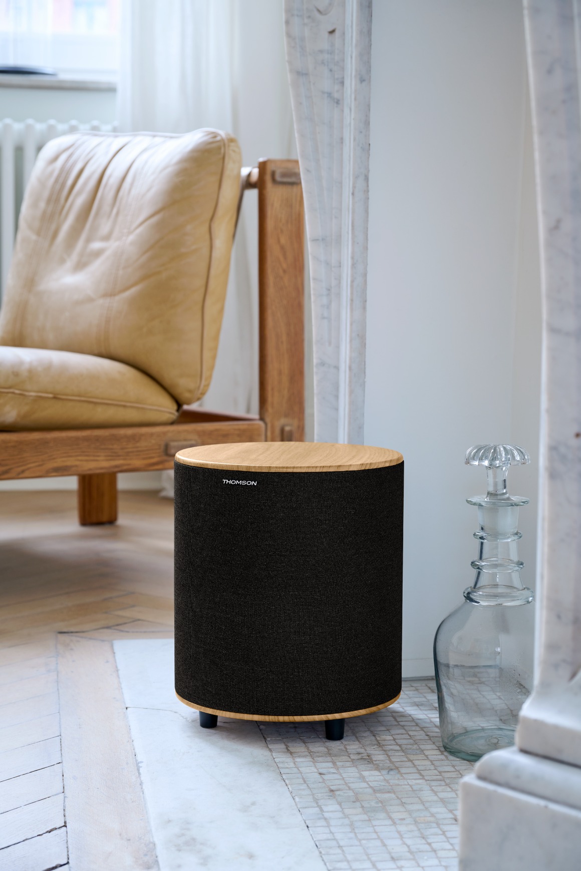 Enceinte résidentielle polyvalente avec caisson de basses WS800BK THOMSON