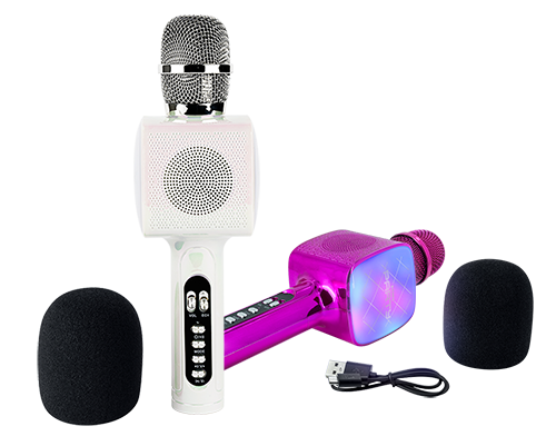Micro Karaoké lumineux Bigben