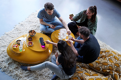 Enceinte lumineuse effet glowy Bigben