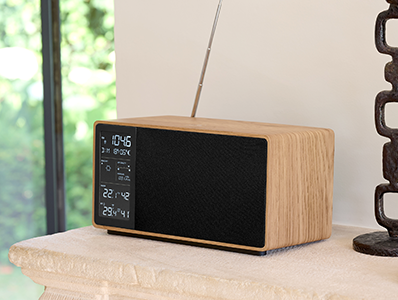 WS202TBK THOMSON, Station météo et enceinte Bluetooth 50W
