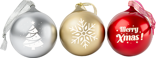 Boules de Noël Enceinte Bluetooth